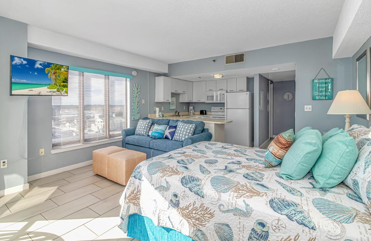 Angled Oceanfront Studio With Incredible Views! Palace Resort 1003 - Sleeps 4 Guests Myrtle Beach Kültér fotó