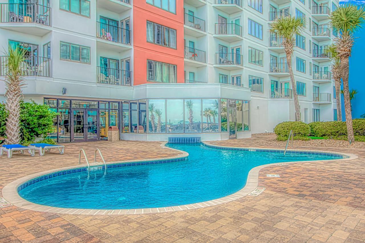 Angled Oceanfront Studio With Incredible Views! Palace Resort 1003 - Sleeps 4 Guests Myrtle Beach Kültér fotó