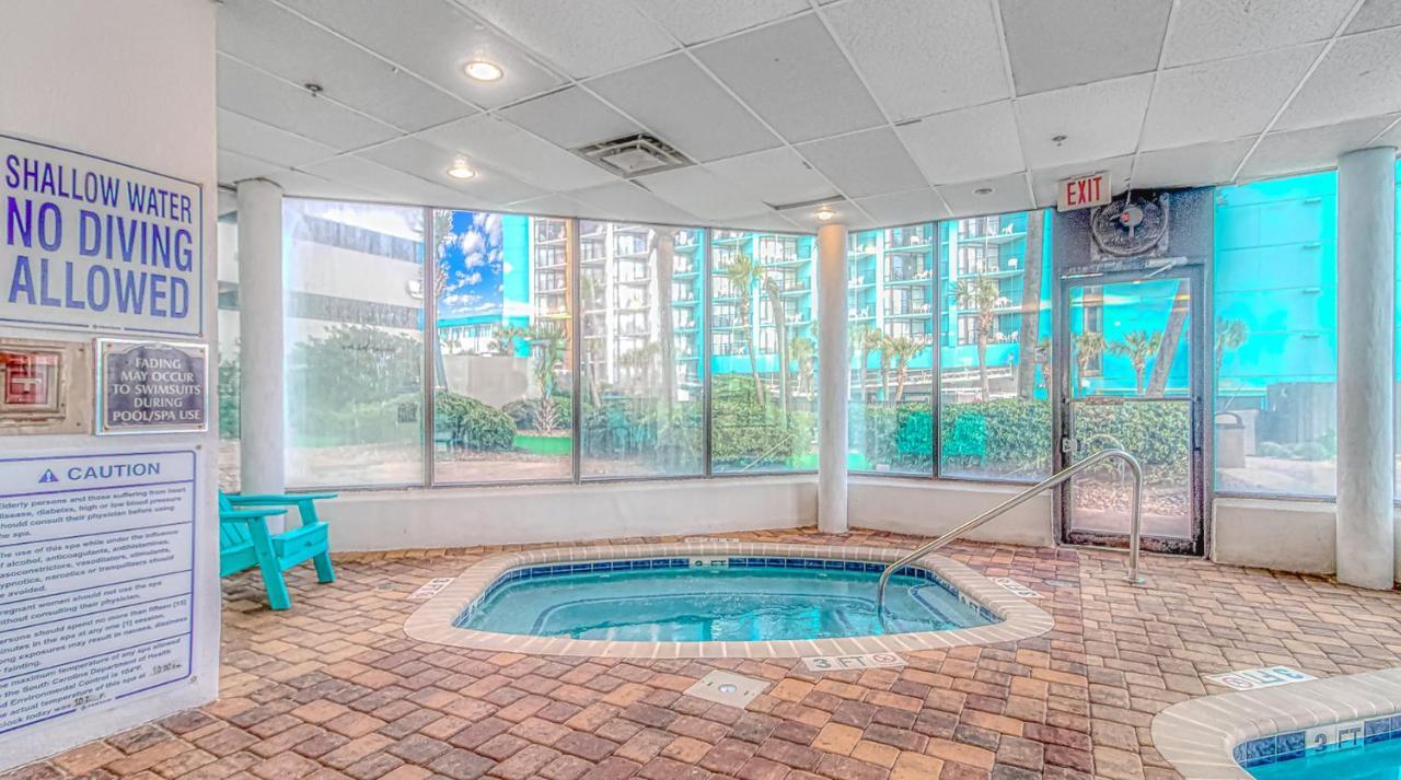 Angled Oceanfront Studio With Incredible Views! Palace Resort 1003 - Sleeps 4 Guests Myrtle Beach Kültér fotó