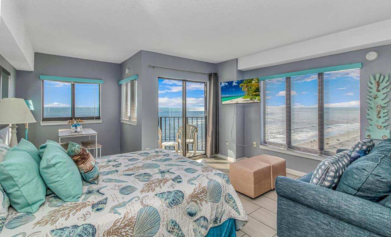 Angled Oceanfront Studio With Incredible Views! Palace Resort 1003 - Sleeps 4 Guests Myrtle Beach Kültér fotó